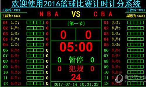 cba篮球比赛时间表安排_cba篮球比赛时间表安排最新